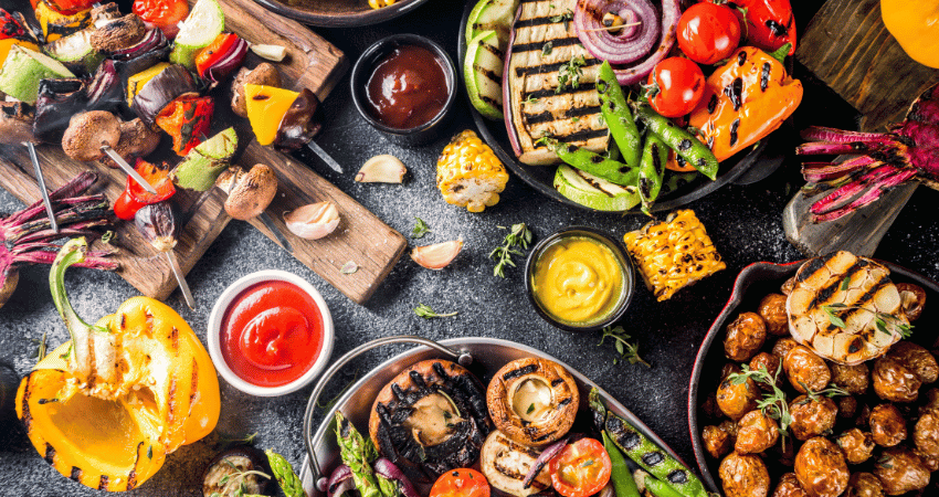 barbecue veganistisch - vegetarisch eten
